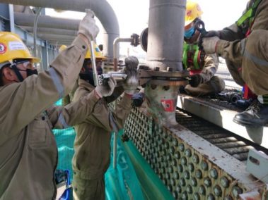 Lắp đặt thiết bị trao đổi nhiệt